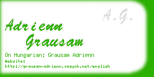 adrienn grausam business card